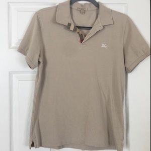 Burberry Brit Women’s Beige Polo Size Medium
